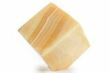 Polished Orange Calcite Cube - Mexico #355197-1